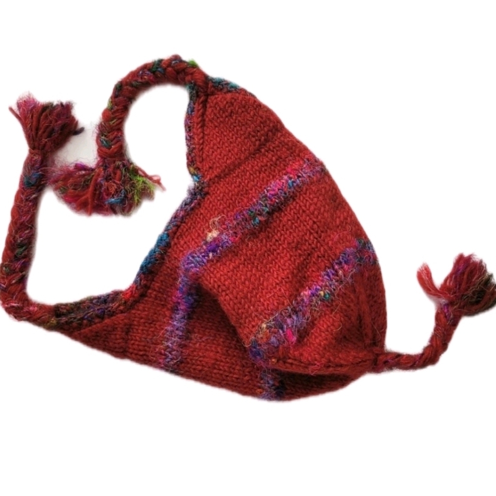 Venus Imports Red Wool Hat 17C